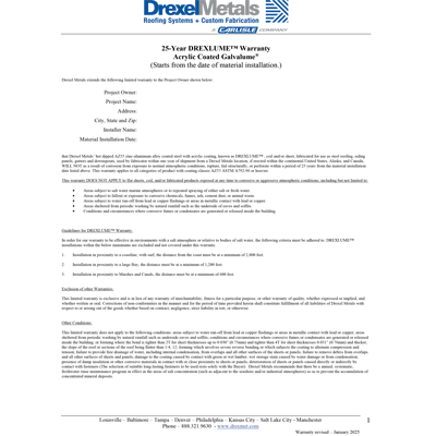 drexel metals product card